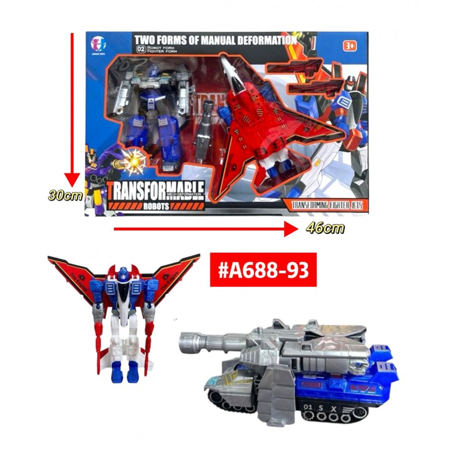 TRANSFORMERS 2en1 #A688-93