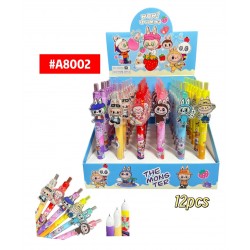 LAPICERO LABUBU 12uds #A8002 PROMO