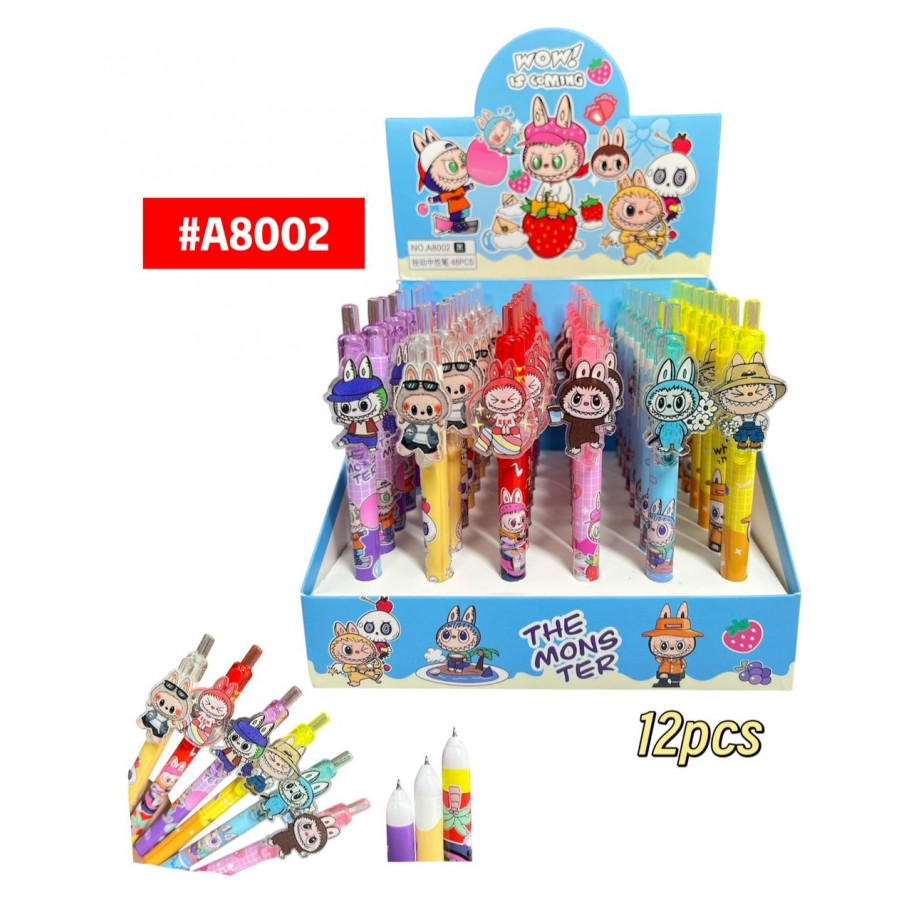 LAPICERO LABUBU 12uds #A8002