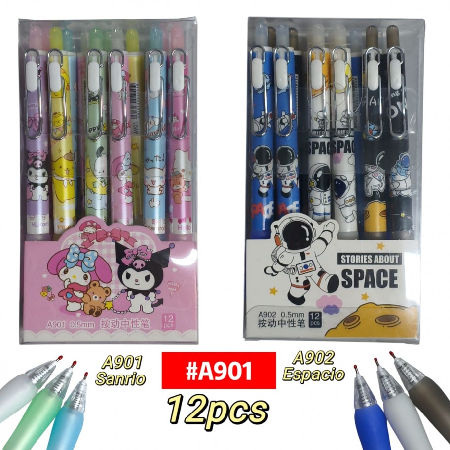 LAPICERO INFANTIL 12uds #A901