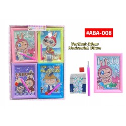 PINTURA DIAMANTE LABUBU #ABA-008
