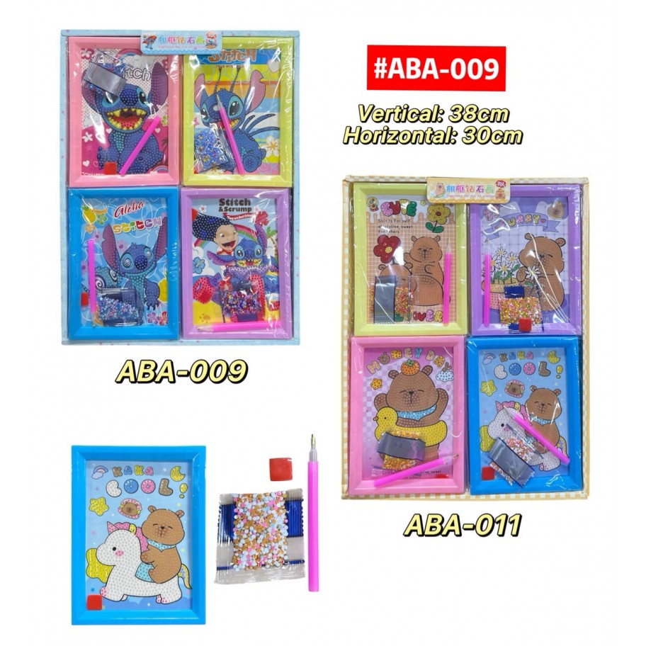 PINTURA DIAMANTE INFANTIL #ABA-009