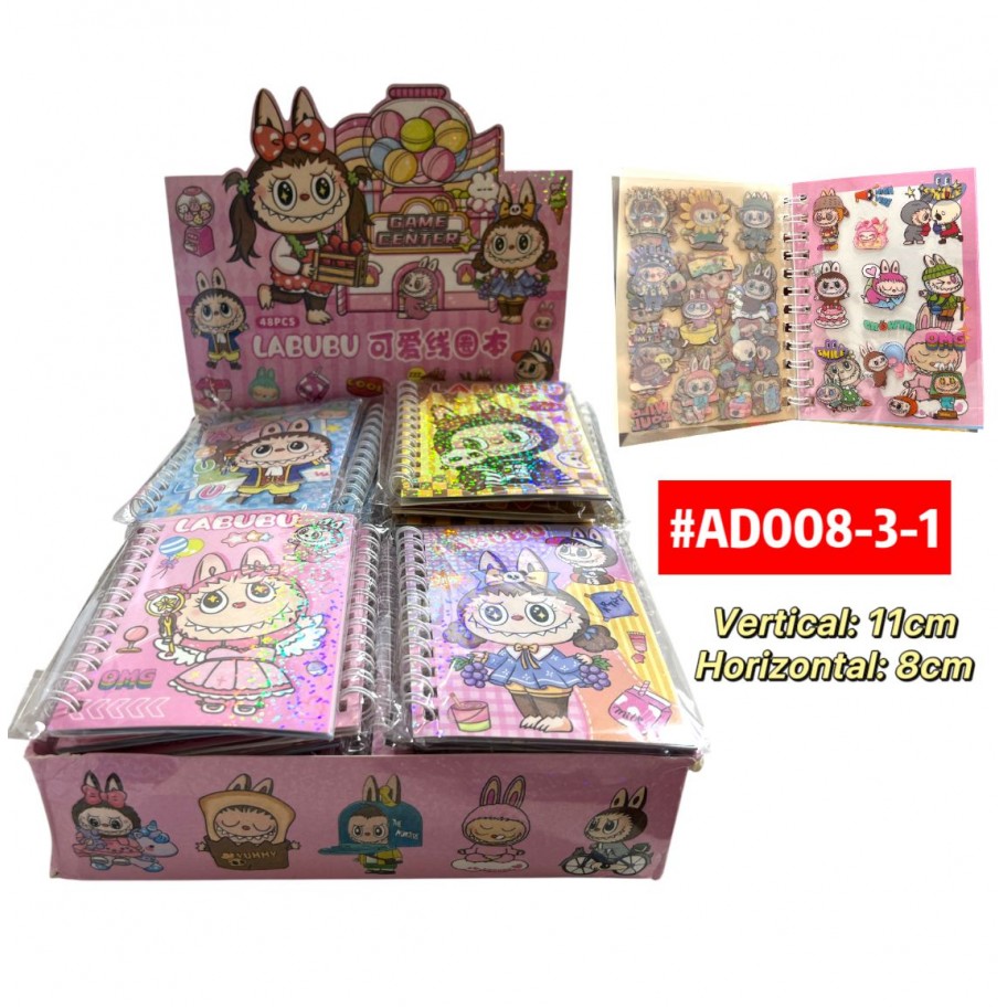 AGENDA LABUBU #AD008-3-1