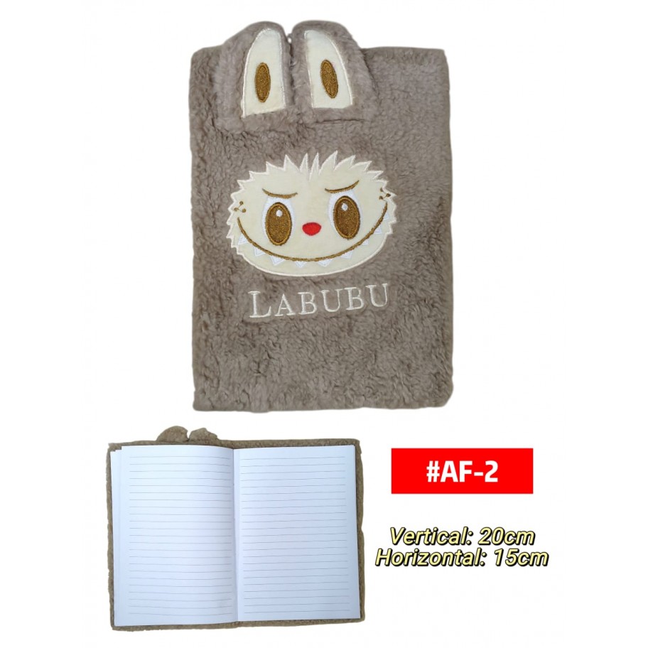 LIBRETA LABUBU PELUCHE #AF-2