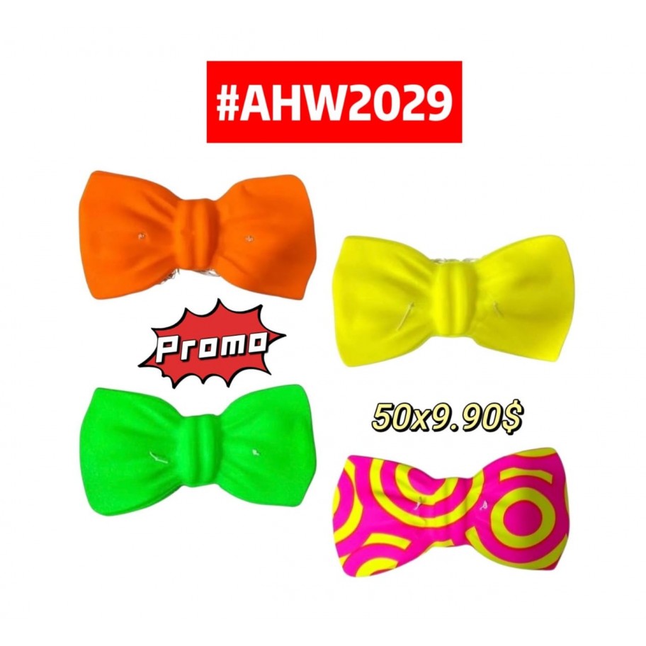 CORBATÍN FLUORESCENTE *50 #AHW2029 PROMO