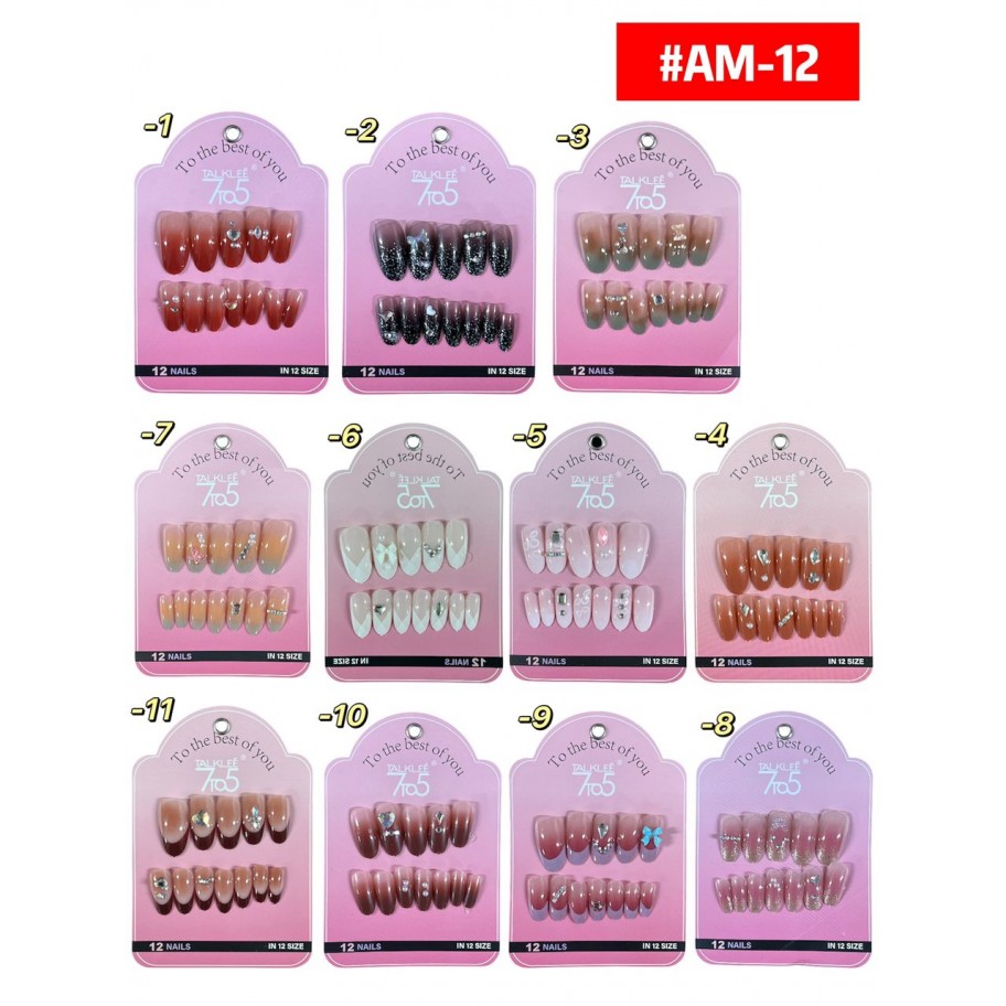 SET DE UÑAS #AM-12 P.U