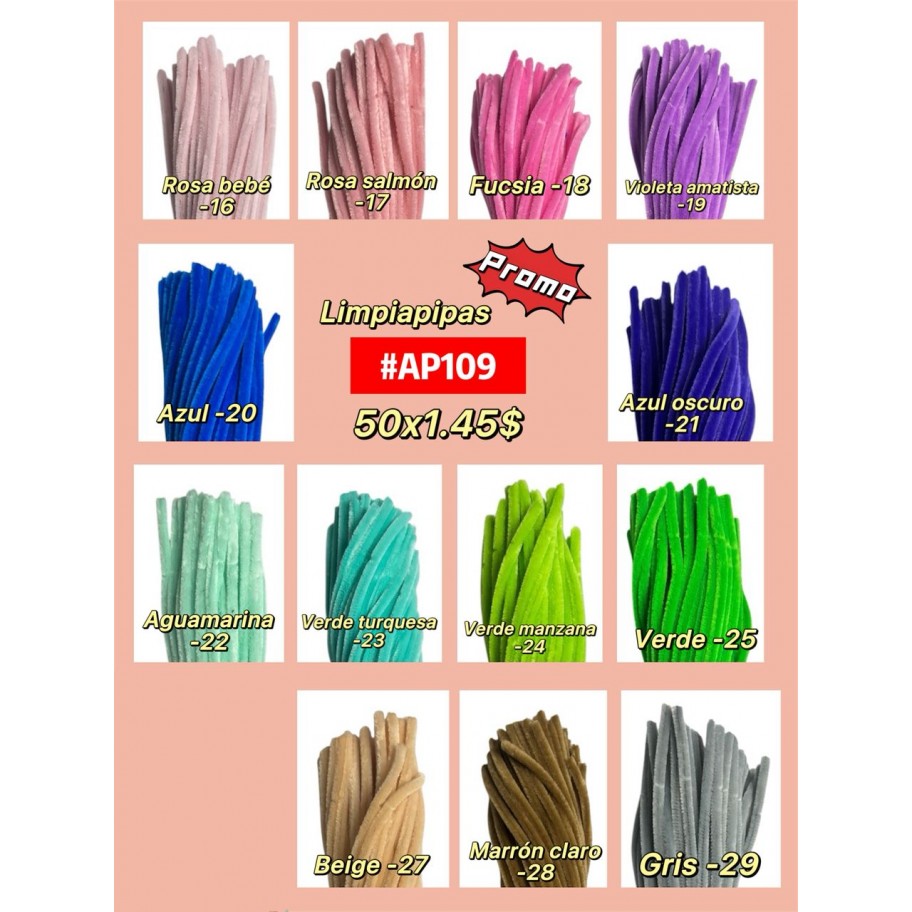 LIMPIAPIPAS *50 #AP109