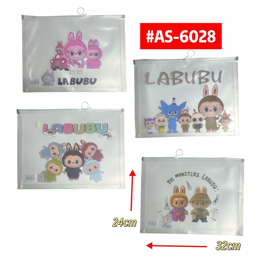 PORTAFOLIOS INFANTIL LABUBU #AS-6028