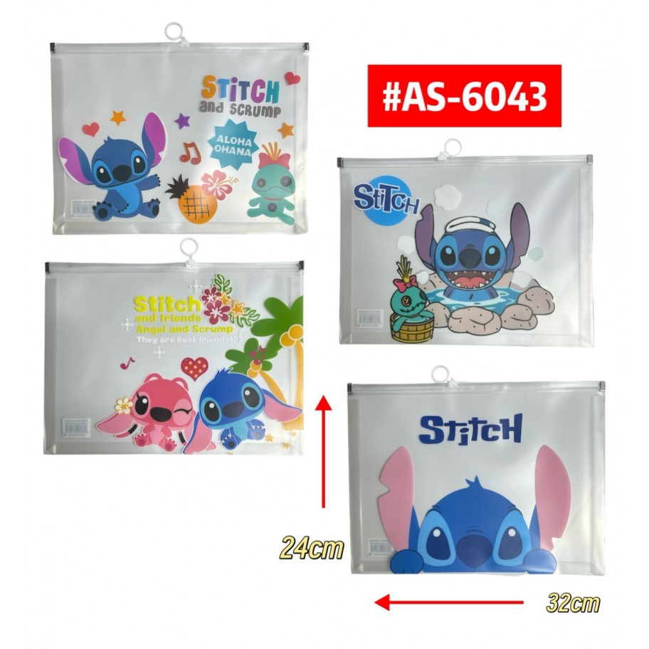 PORTAFOLIOS INFANTIL STITCH #AS-6043