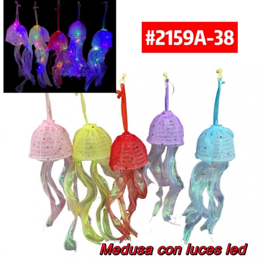 MEDUSA CON LUCES LED P  #2159A-38 P.U