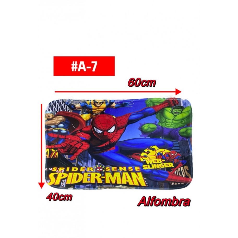 ALFOMBRA SPIDERMAN #A-7