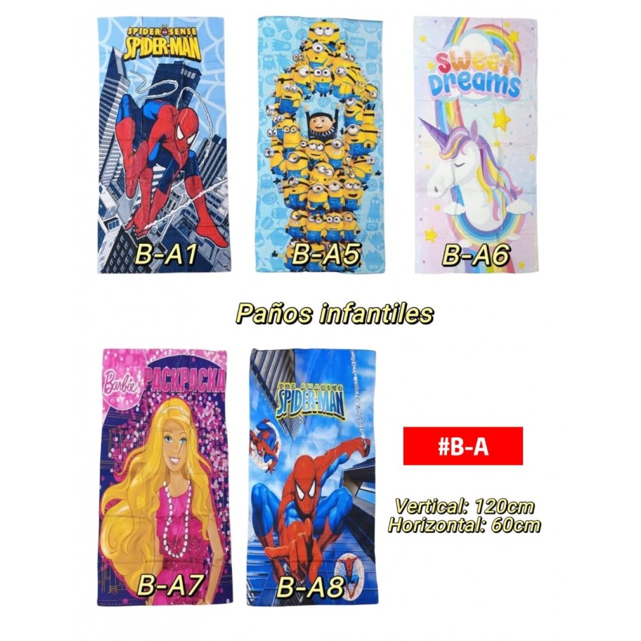 PAÑO INFANTIL #B-A PROMO