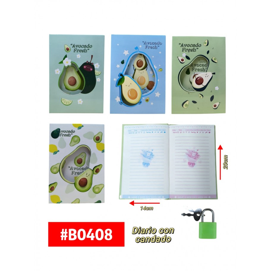 DIARIO AGUACATE #B0408