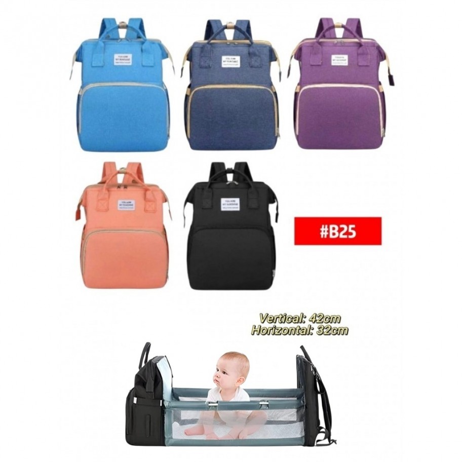  PAÑALERA CAMBIADOR UNICOLOR #B25 PROMO