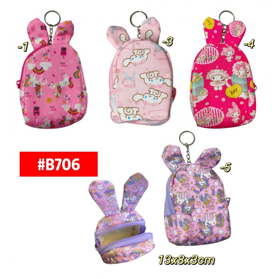 LLAVERO BOLSITO SANRIO OREJAS #B706  PROMO