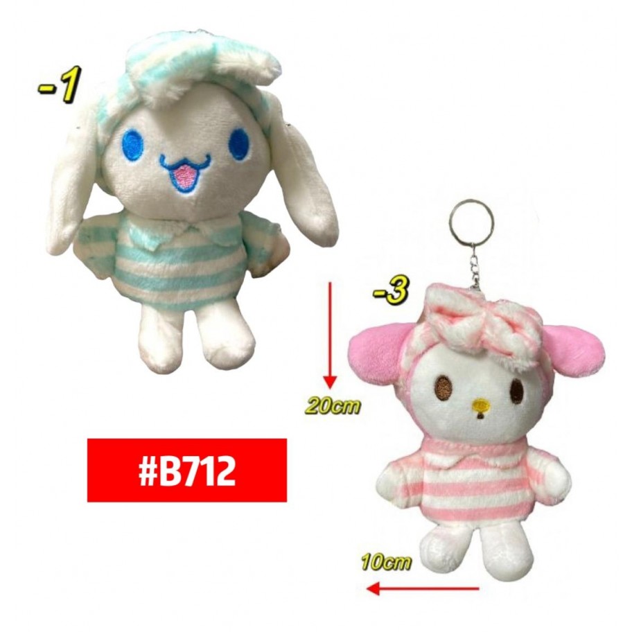LLAVERO PELUCHE SANRIO BANDANA #B712