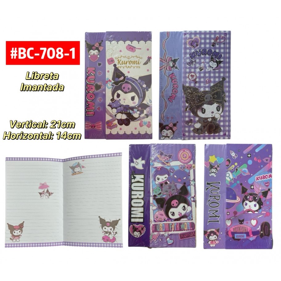 LIBRETA IMAN KUROMI #BC-708-1