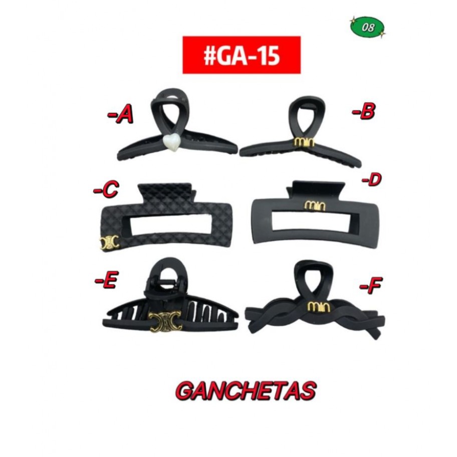  GANCHETAS 12uds #GA-15