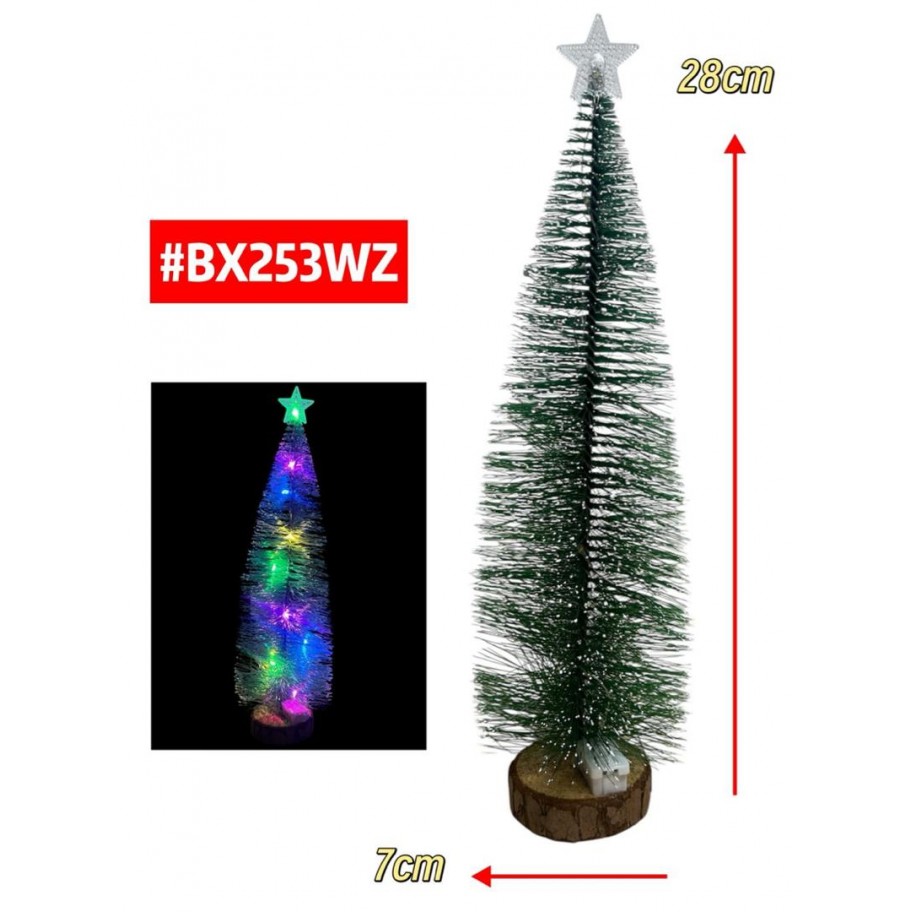 ARBOLITO CON LUCES 28cm #BX253WZ