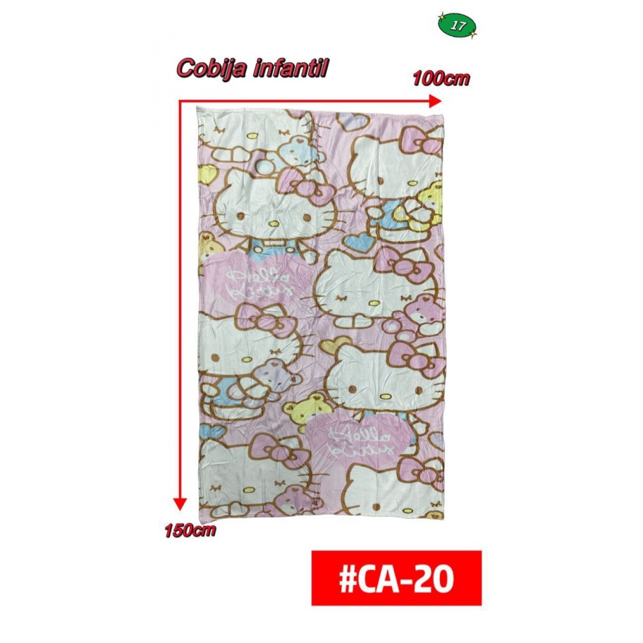 COBIJA HELLO KITTY #CA-20