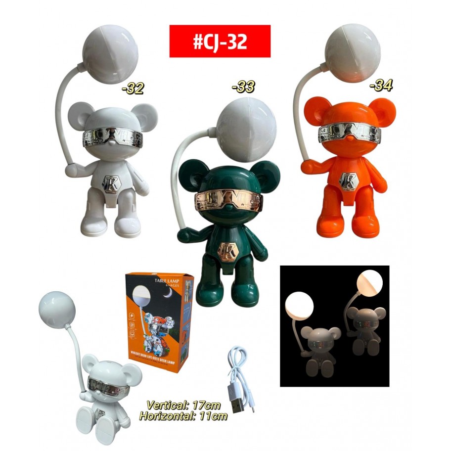 LAMPARA DE MESA OSO #CJ-32 P.U