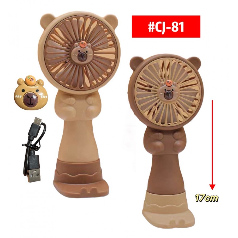VENTILADOR PORTACELULAR CAPYBARA #CJ-81
