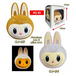 LAMPARA CARITA LABUBU #CJ-83