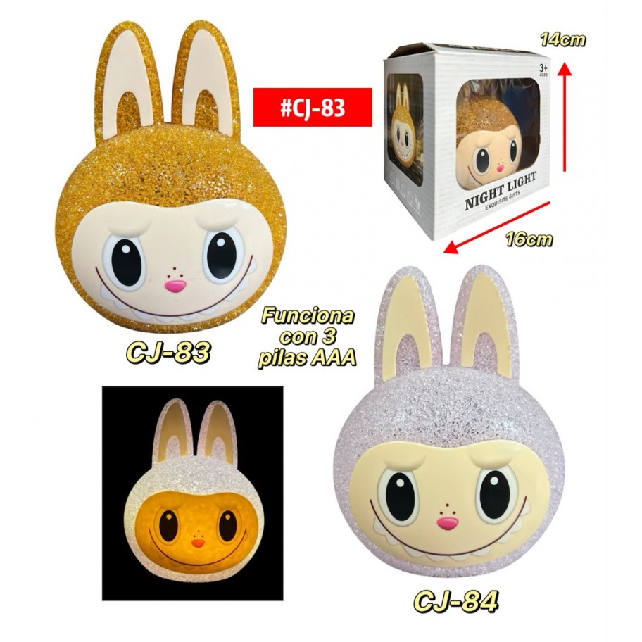LAMPARA CARITA LABUBU #CJ-83 PROMO