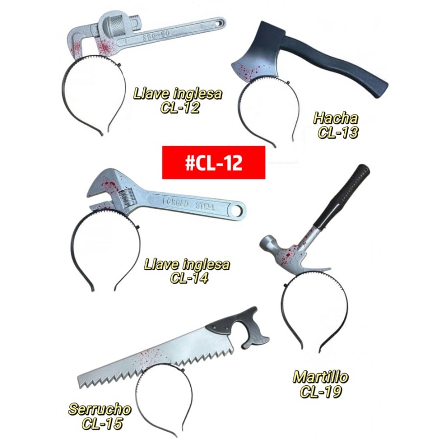 CINTILLO LLAVE INGLESA #CL-12