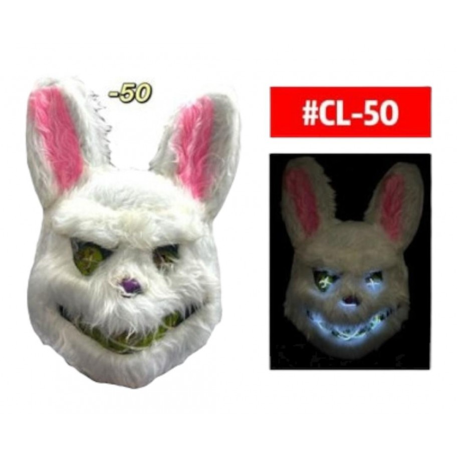 MASCARA LED CONEJO DIABOLICO #CL-50