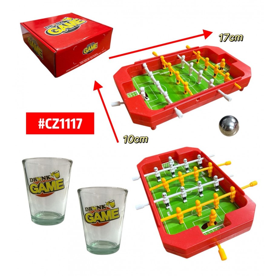 FUTBOLITO MINI CON VASOS SHOT #CZ1117