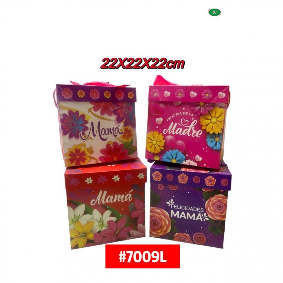 CAJAS GRANDES DE REGALO FELIZ DIA DE LA MADRE 12uds #D7009L