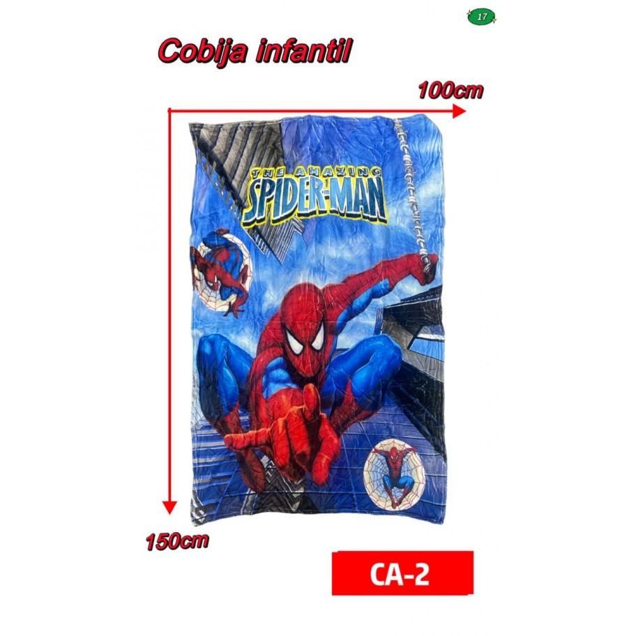 COBIJA SPIDERMAN #CA-2