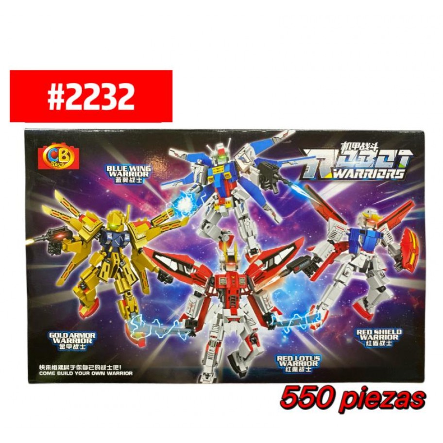 LEGO ROBOT WARRIORS 550pcs #2232