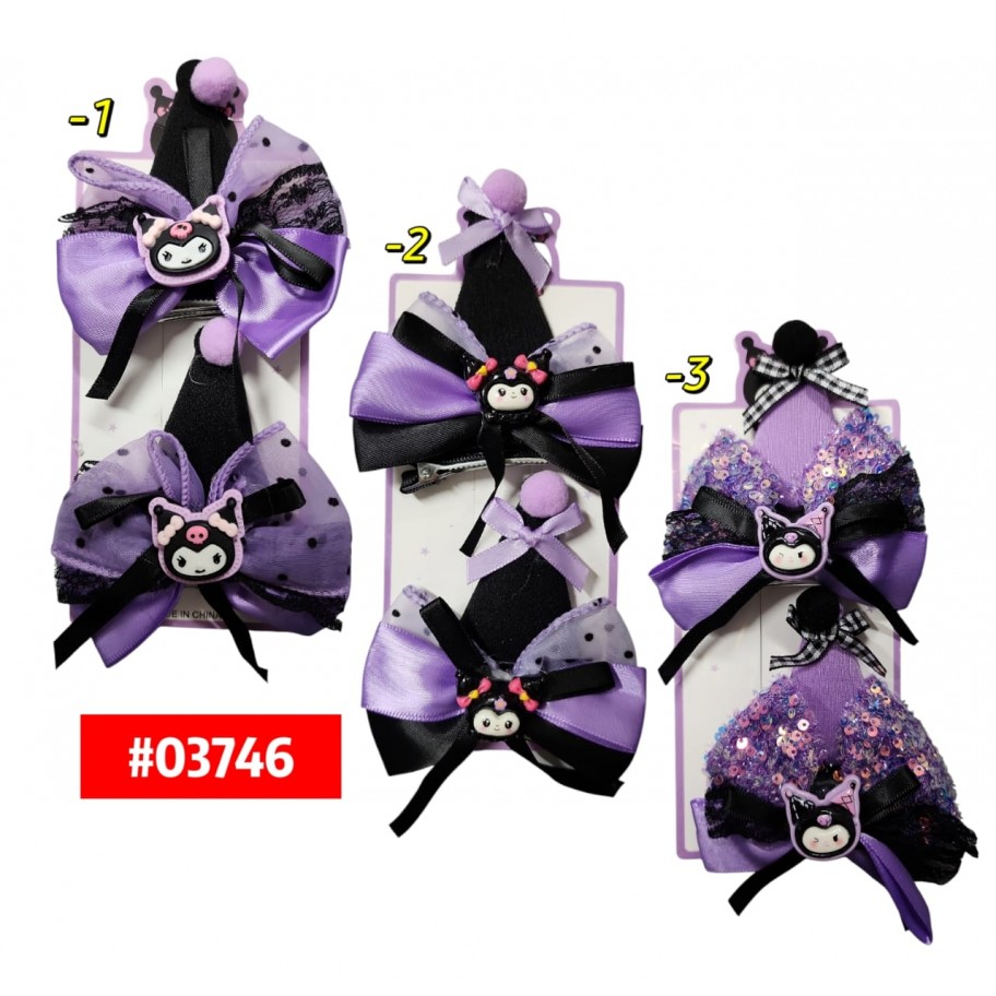 SET DE GANCHITOS SANRIO 2pcs #03746