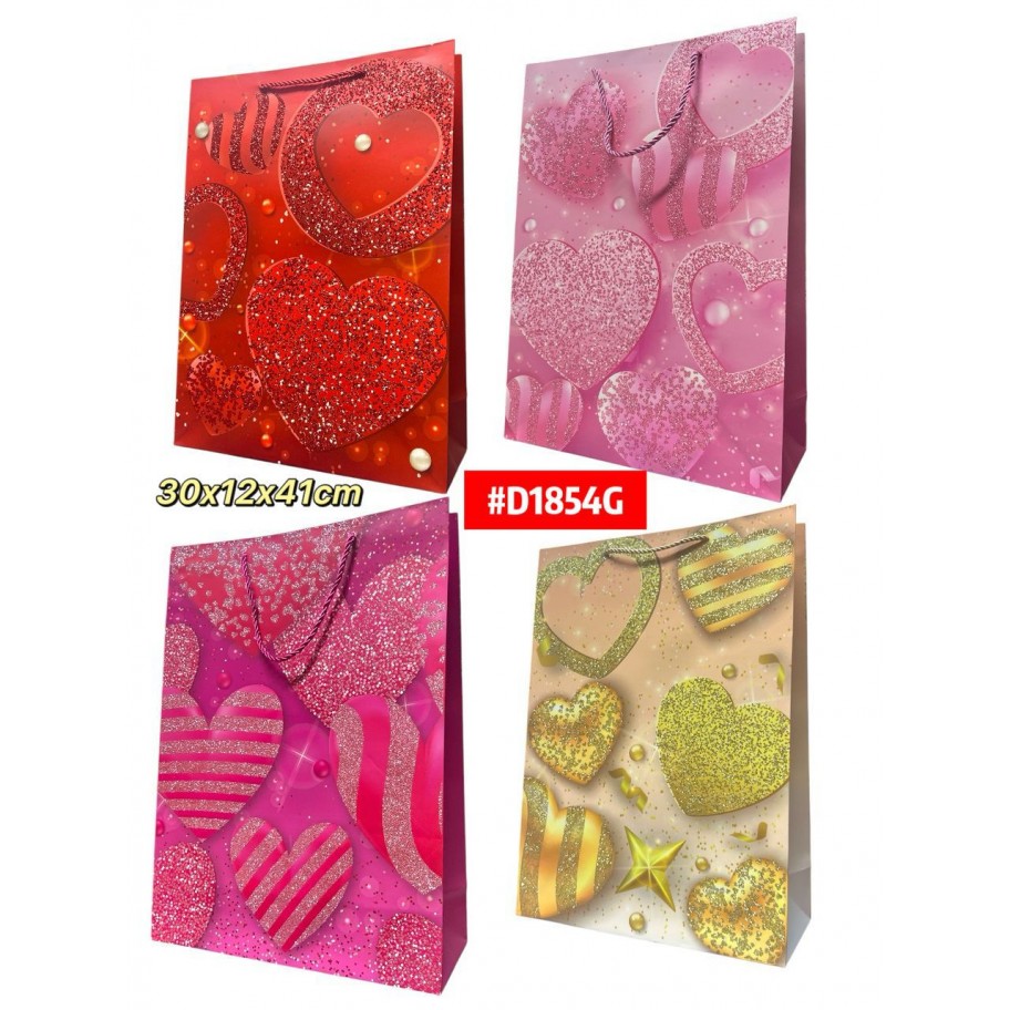 BOLSAS GRANDE DE REGALO 12uds #D1854G