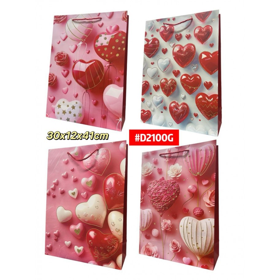 BOLSAS GRANDE DE REGALO 12uds #D2100G