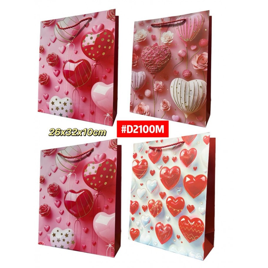 BOLSAS MEDIANAS DE REGALO 12uds #D2100M