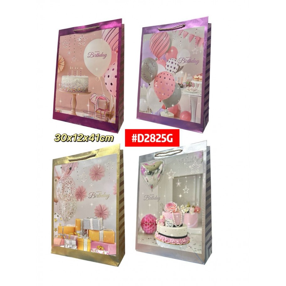 BOLSAS GRANDE DE REGALO 12uds #D2825G
