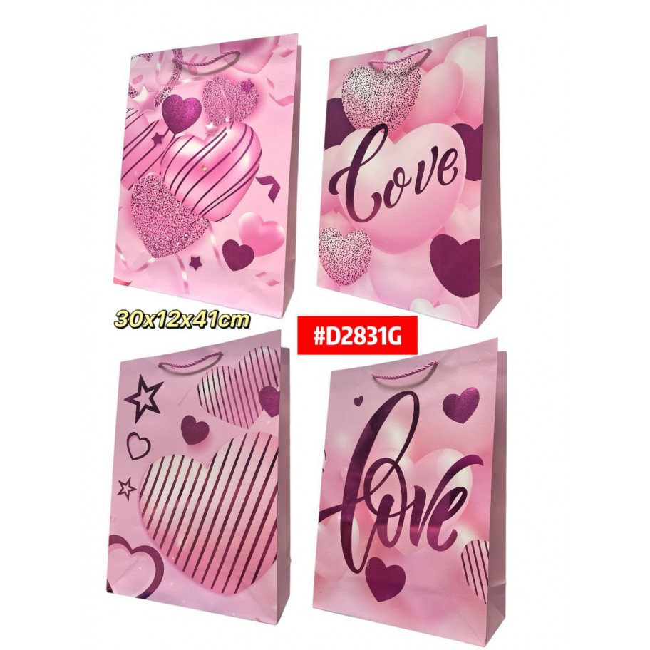 BOLSAS GRANDE DE REGALO 12uds #D2831G