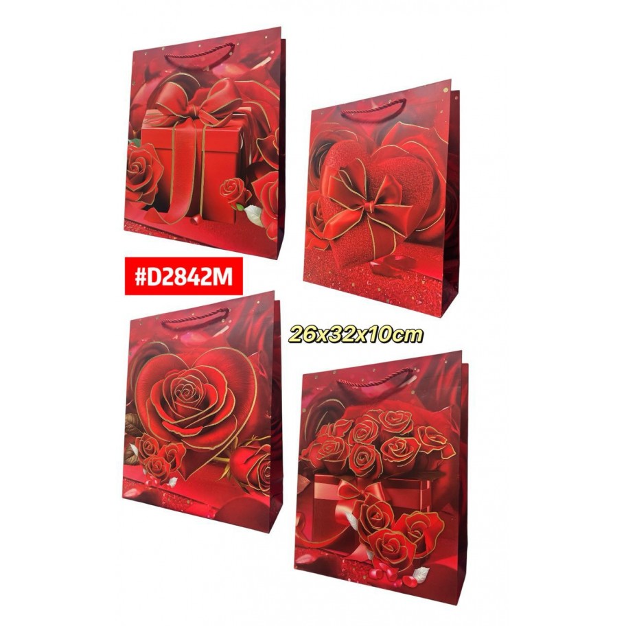 BOLSAS MEDIANAS DE REGALO 12uds #D2842M