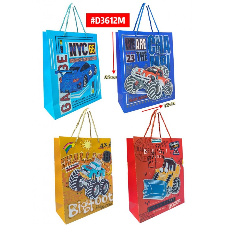 BOLSAS MEDIANAS DE REGALO  12uds #D3612M