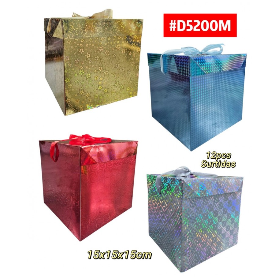 CAJAS MEDIANAS DE REGALO 12uds #D5200M