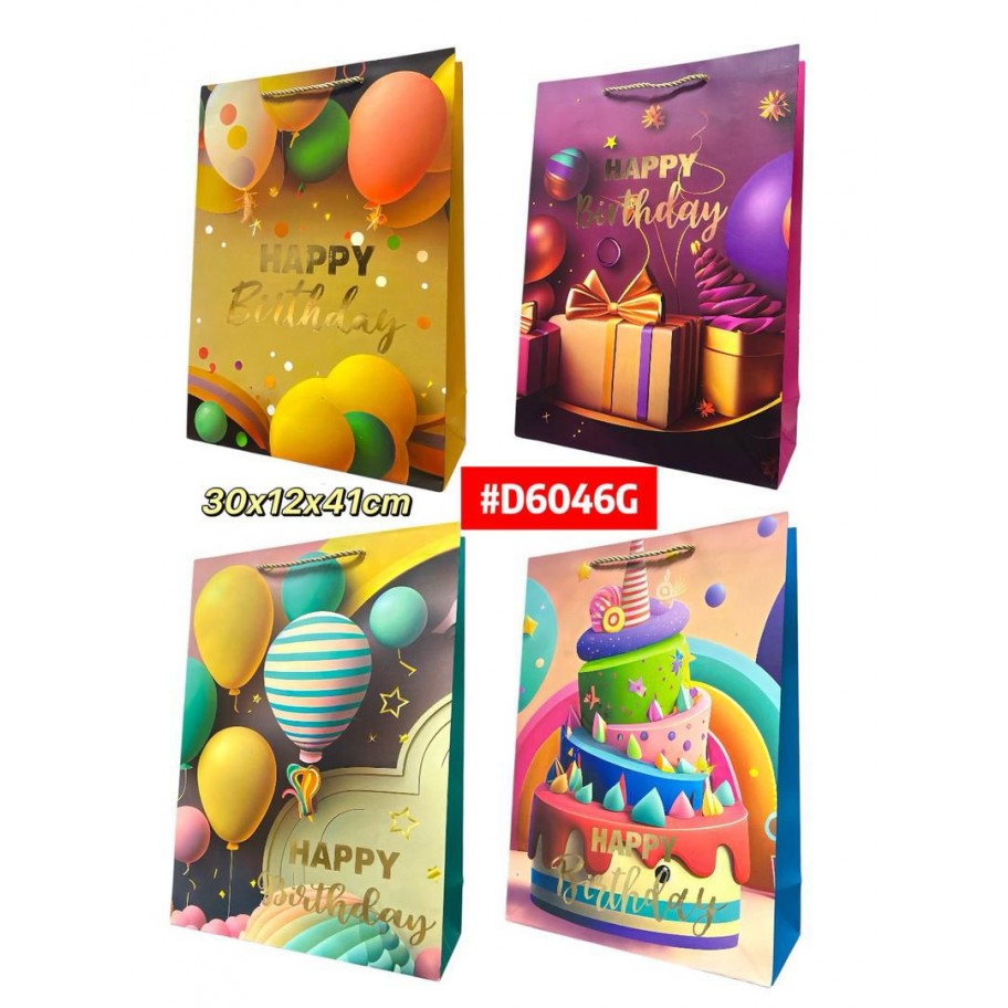 BOLSAS GRANDE DE REGALO 12uds #D6046G