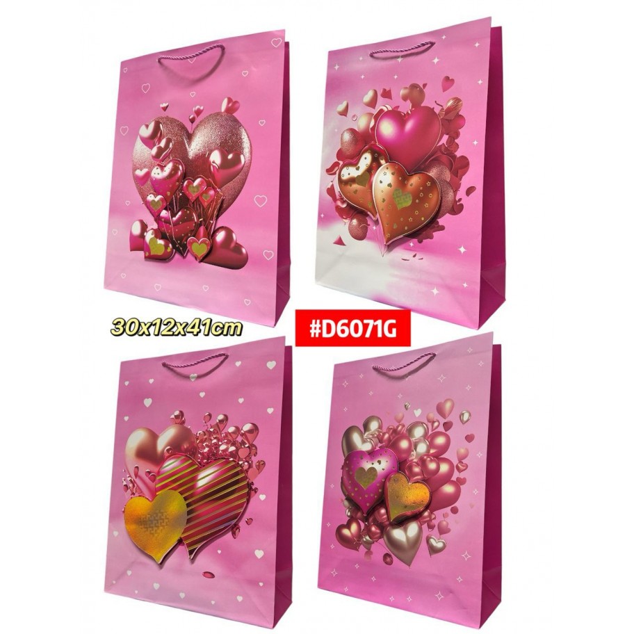 BOLSAS GRANDE DE REGALO 12uds #D6071G