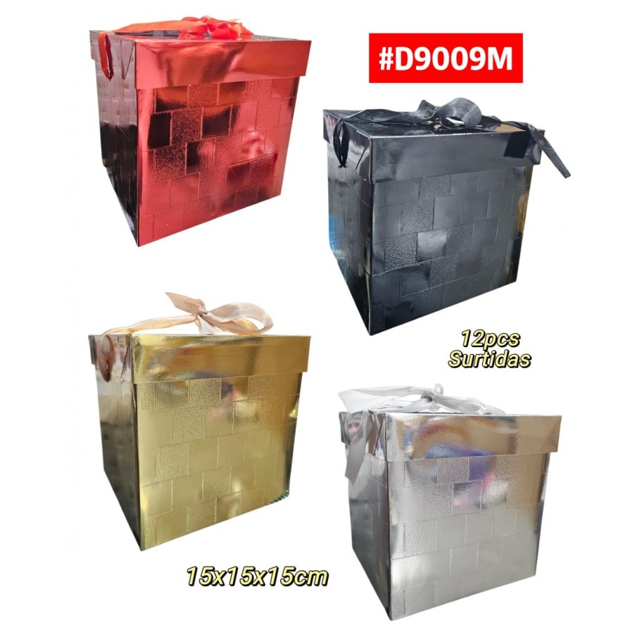 CAJAS MEDIANAS DE REGALO 12uds #D9009M