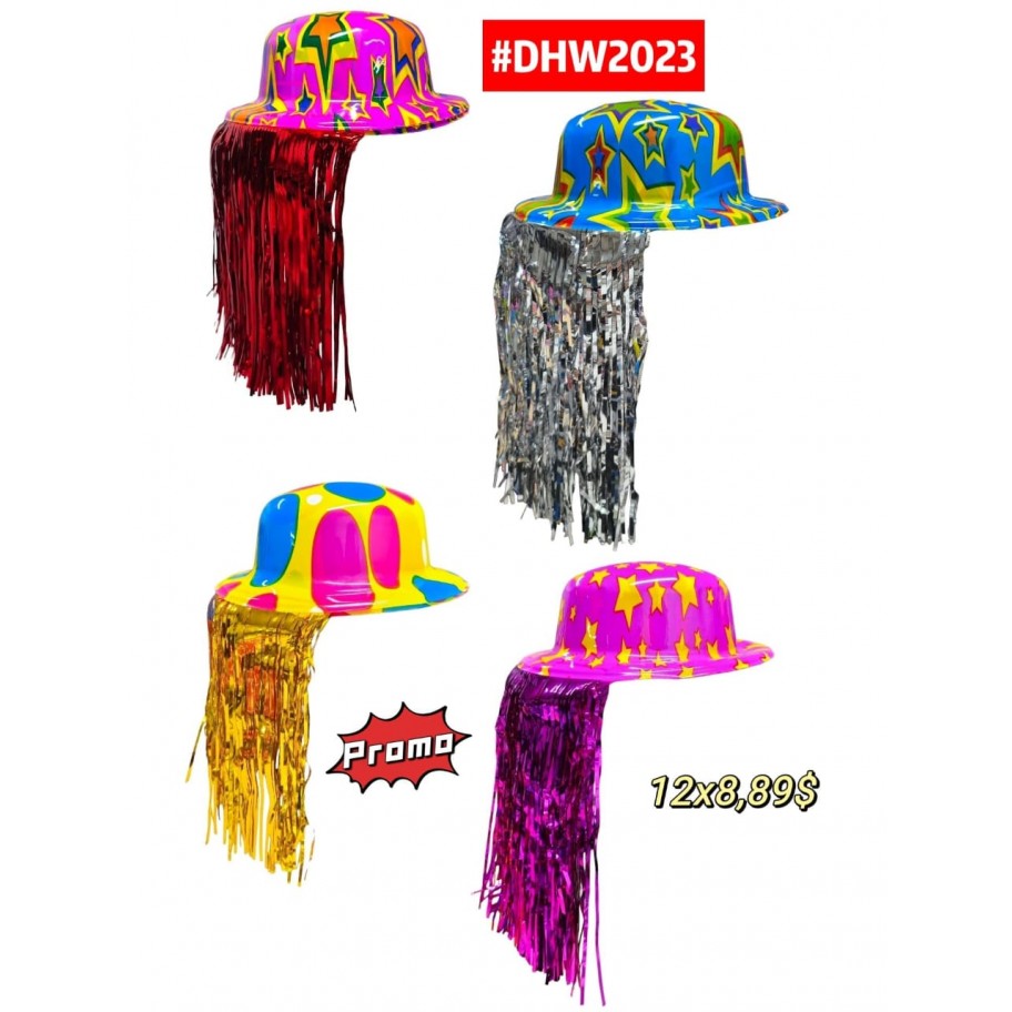 SOMBRERO PELUCA *12 #DHW2023  PROMO