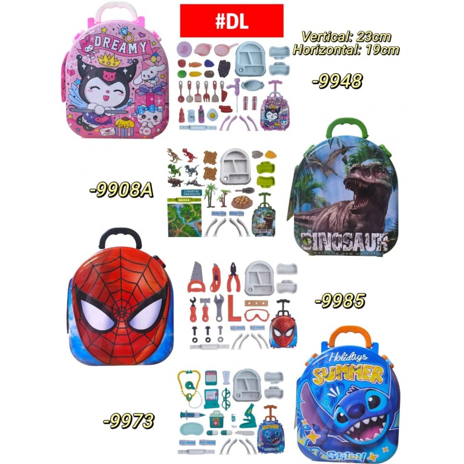MALETA CON JUGUETES INFANTIL #DL 
