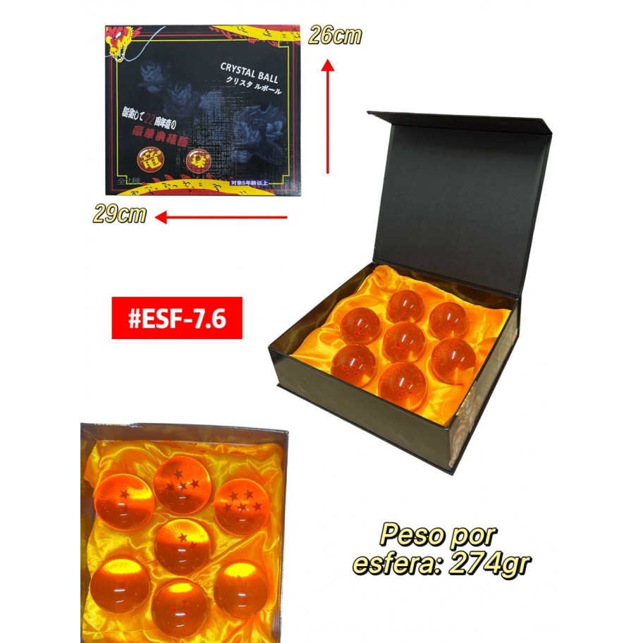 ESFERAS DEL DRAGON #ESF-7.6