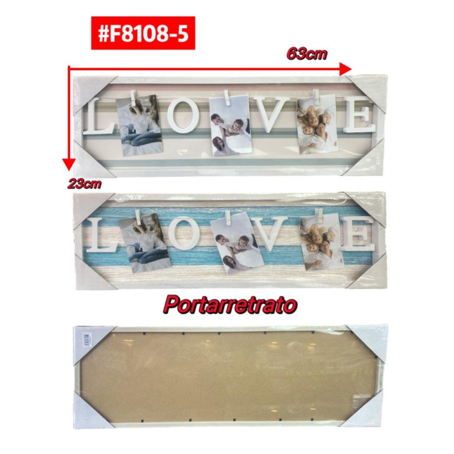 PORTARRETRATO LOVE #F8108-5